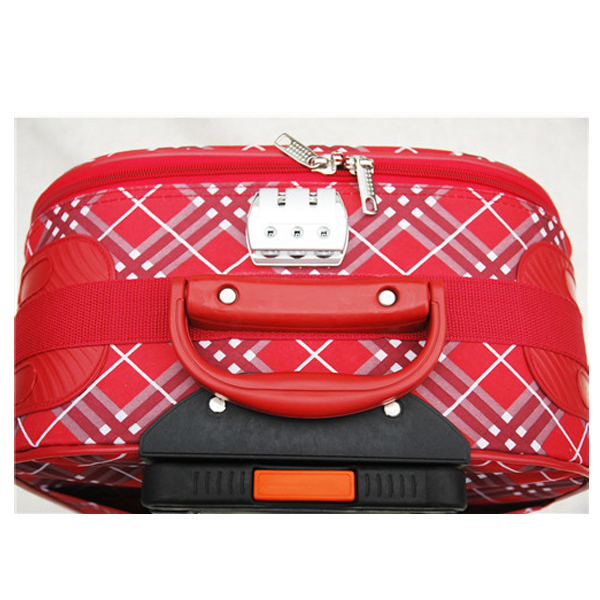 low moq fashion full printing woman girls 3 piece trolley luggage sets