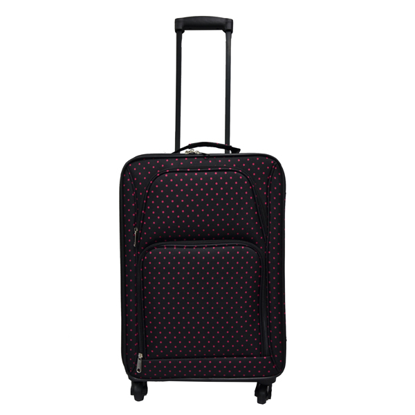 600D polyester 20'' inch hotel traveling luggage trolley